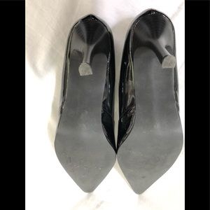 Rampage Shoes - Rampage Black Patent Pointed Toe Pumps Rampage Shoes - Rampage Black Patent Pointed Toe Pumps